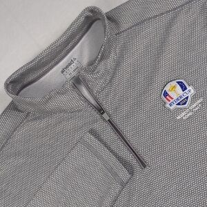 Ahead Casuals 2023 Ryder Cup‎ Mens Quarter Zip Pullover Size XXL Gray